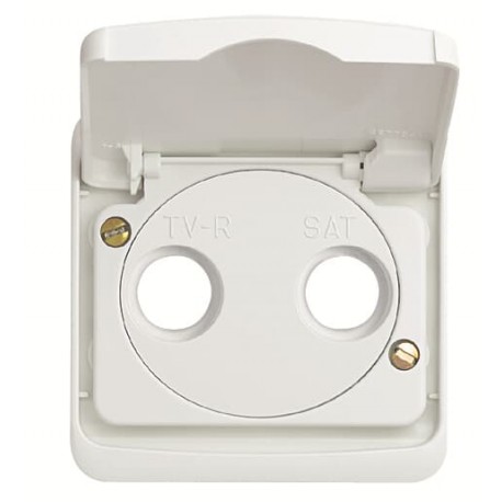 Niessen 2CLA875010A1101 Tapa para toma TV-R/SAT